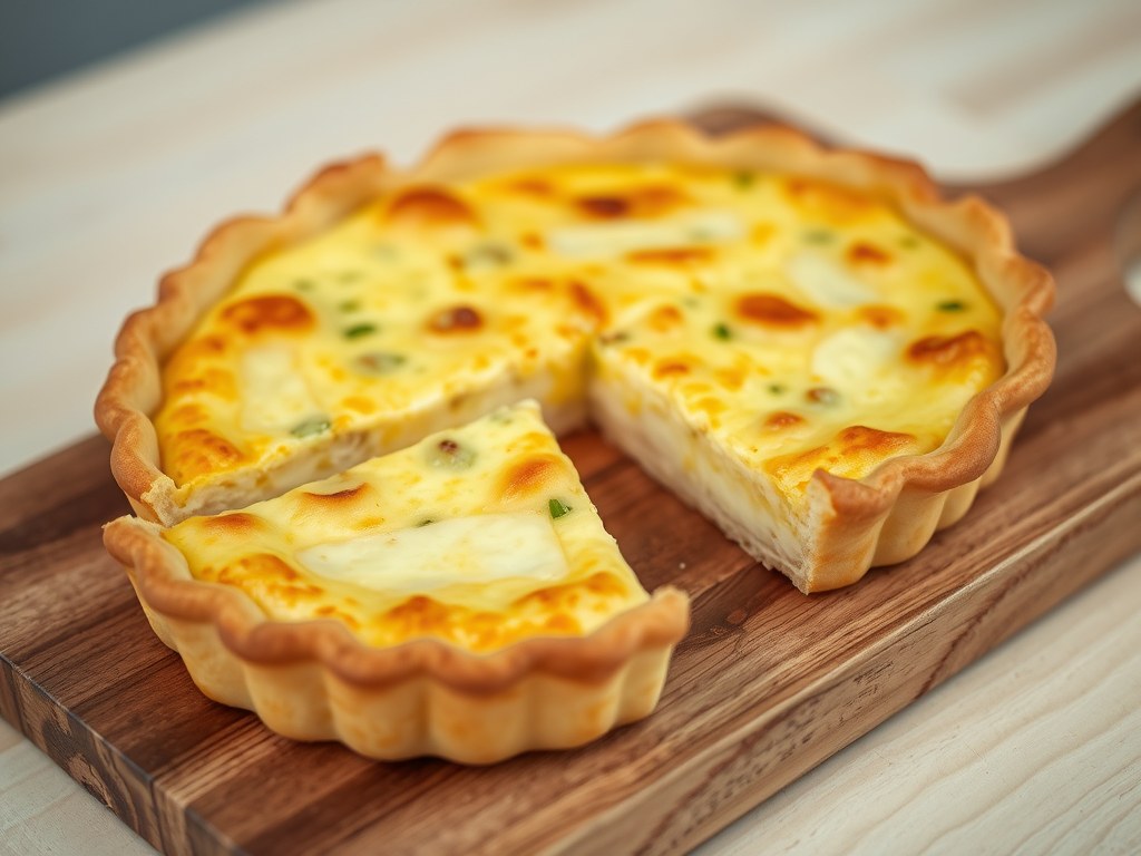 Kaasquiche met Père Joseph en Passendale, AI-gegenereerde illustratie