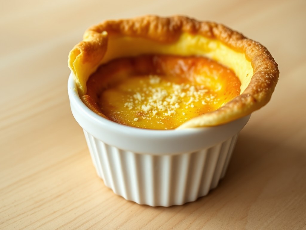 Kaassoufflé, AI-gegenereerde illustratie