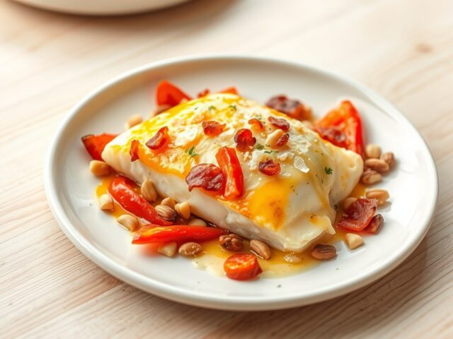 Kabeljauw met Brie
