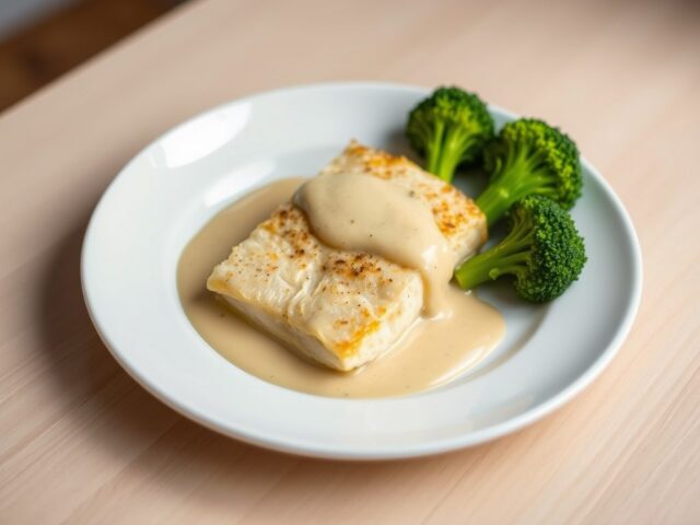 Kabeljauw met broccoli