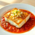 Kabeljauw met Tomatensaus