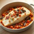 Kabeljauwfilet op Italiaanse wijze