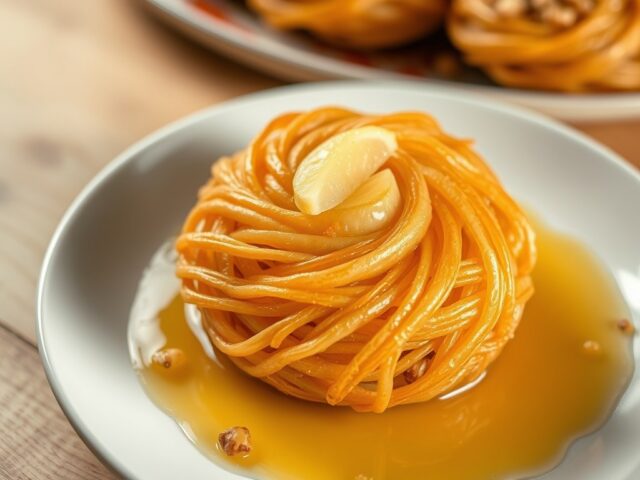 Kadayif = Vogelnest dessert