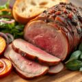 Kalfsgebraad met appel en salie