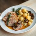 Kalfsgebraad saltimbocca