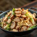 Kalkoen uit de wok