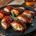 Kalkoenmedaillons met pancetta en salie