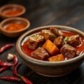 Kambing makassar (geitenvlees gerecht)