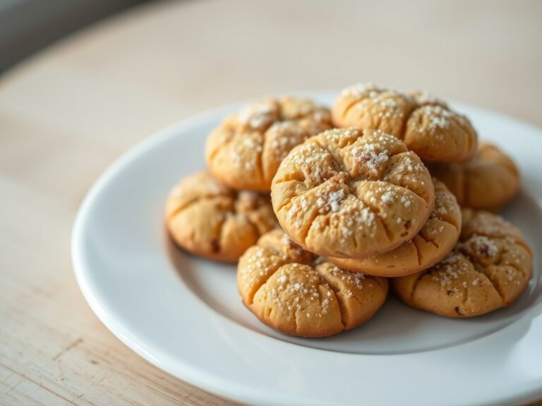 Kaneelkoekjes met suiker