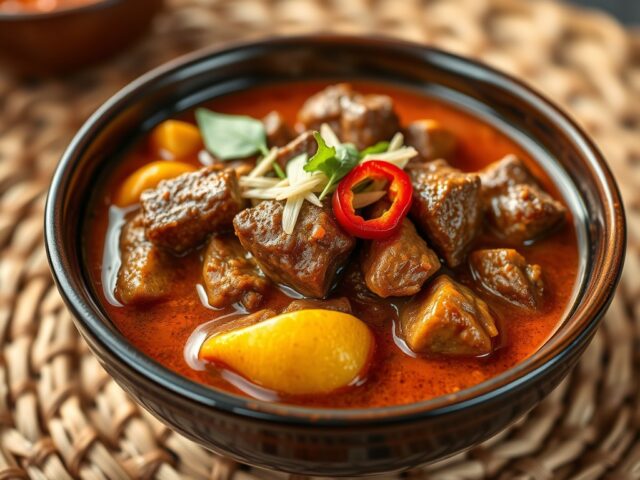 Kari Daging Sapi (=Curry van Rundvlees)