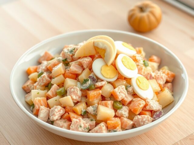 Karin’s eigen zalmsalade