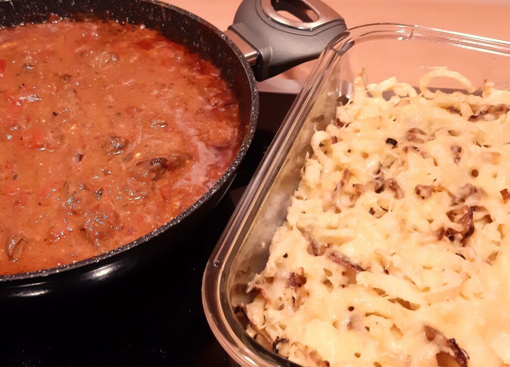Käsespätzle (Zuid-Duits/Oostenrijks gerecht)