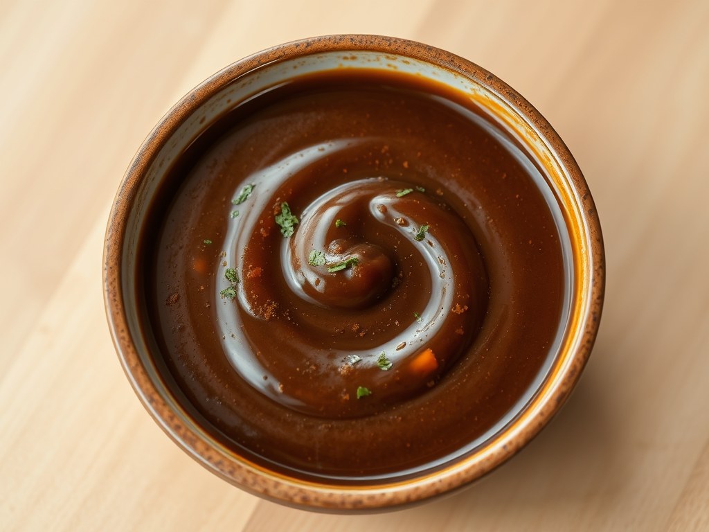 Katjang Saus ,Pinda Saus,Saté Saus (Versie JA), AI-gegenereerde illustratie