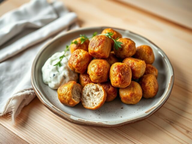 Keftedakia (gehaktballetjes) met Tzatziki