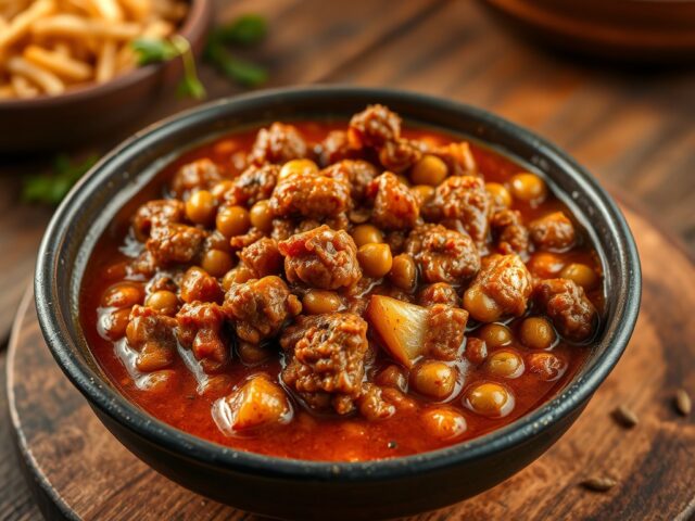 Kheema curry (lamsvlees met kerrie)