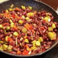 Kidneybonen met piccalillysaus