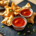 Kip – Garnalen Frituur met Sweet Chili
