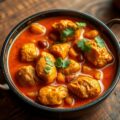 Kip met Abrikoos Balti-Stijl (India)
