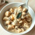 Kip-Paddestoelen Ragout