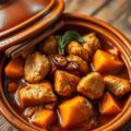 Kip-Pompoen Tajine
