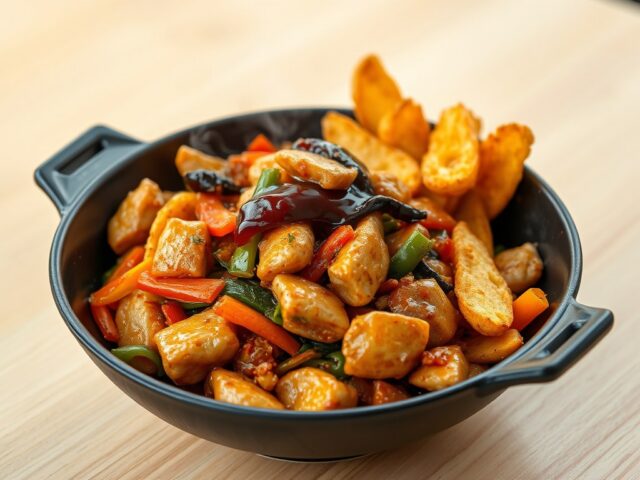 Kip uit de wok
