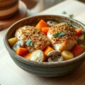 Kipfilet in een kruidenjasje