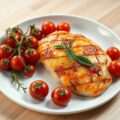 Kipfilet met gebakken tomaatjes