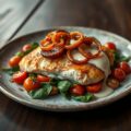 Kipfilet met spinazie