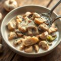 Kippen-champignon ragout