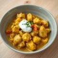 Kippenragout met kerrie