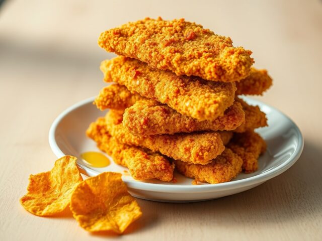 Kippereepjes met paprikakorstje