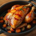 Kippetje uit de Oven met een Kruidige Dressing