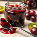 Kiwi-jam met druiven en port