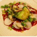Oosterse carpaccio met soja mayonaise