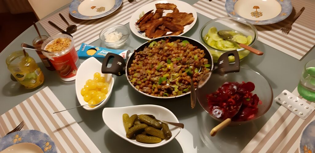Kapucijnertafel met “Kapucijners van z’n tante” van Henk Molenberg