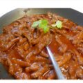 Varkensvlees in een Babi Pangang-marinade