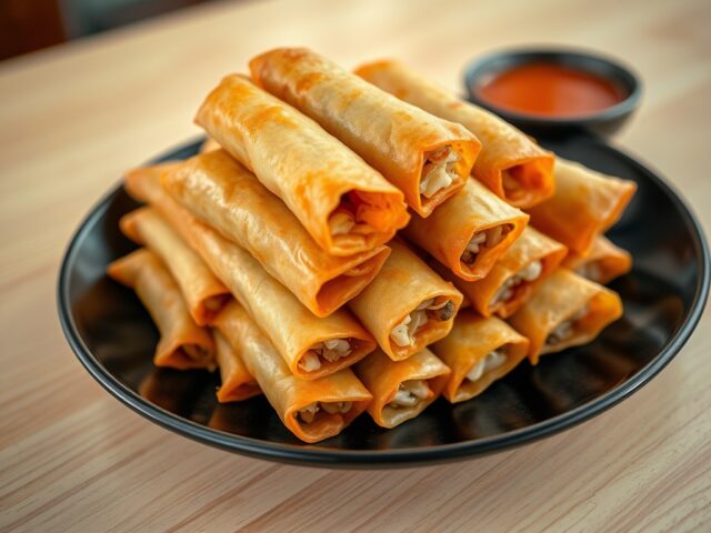 Kleine chinese loempia’s(48 stuks)