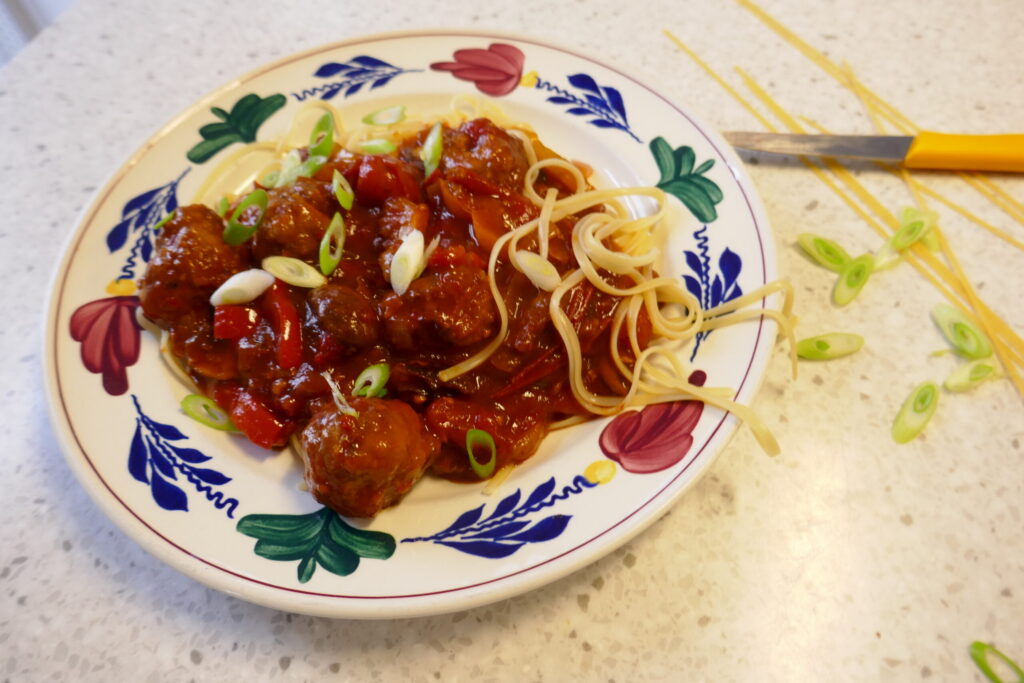 Kleurige goulash