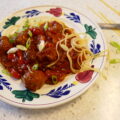 Kleurige goulash
