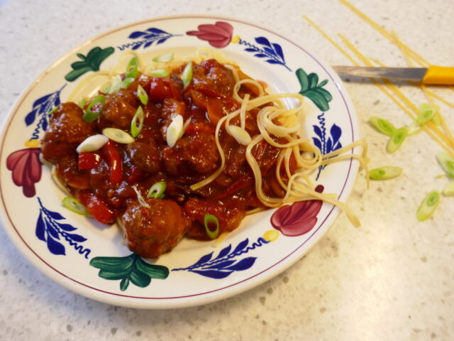 Kleurige goulash