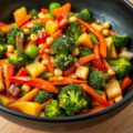 Kleurige groentemix