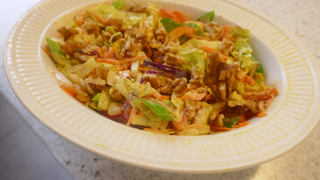 Kleurrijke herfst Salade