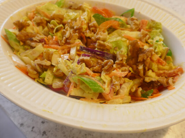 Kleurrijke herfst Salade