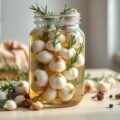 Knoflook in witte wijn