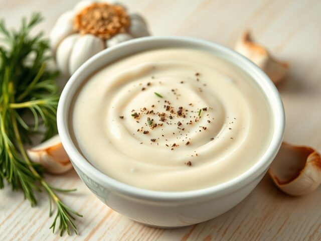 Knoflooksaus, altijd beter dan uit een flesje