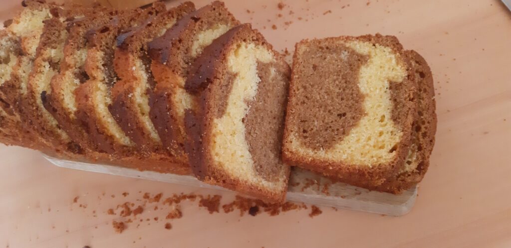 Koffie-advocaatcake