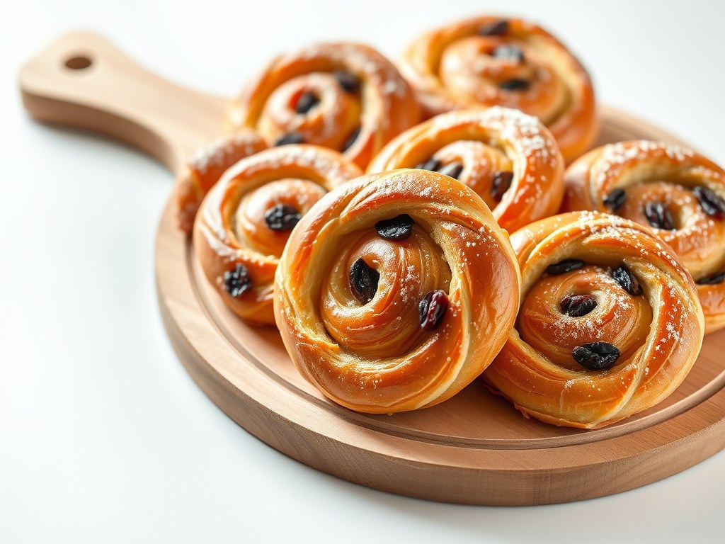 Koffiebroodjes, AI-gegenereerde illustratie