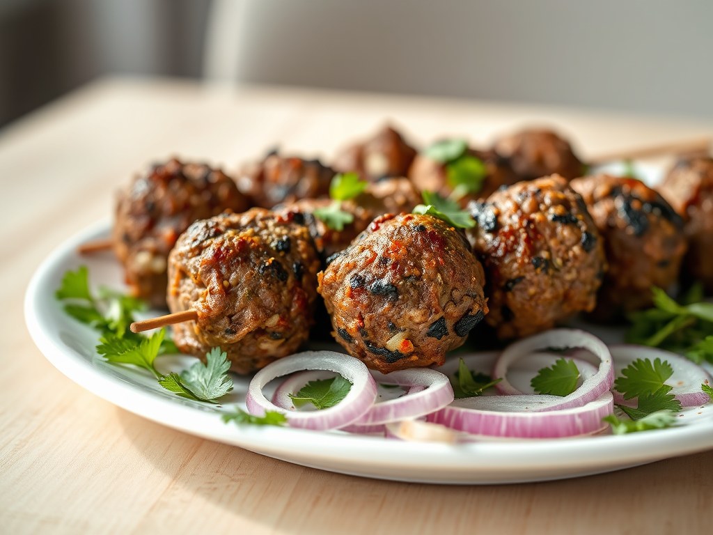 Kofte, AI-gegenereerde illustratie