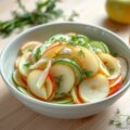 Komkommer en Appel Salade