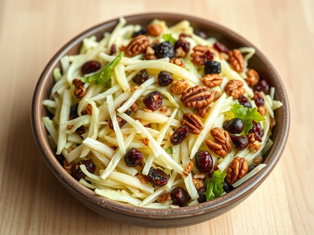 Kool – Appel Salade, AI-gegenereerde illustratie